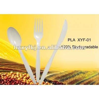 100% Biodegradable disposable eco-friendly PLA XYF-01 utensil