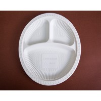 Disposable,Eco-Friendly, starch-based plate