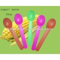 cornstarch disposable spoon yogurt spoons