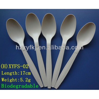 Biodegradable starch-based plastic heavy weight spoons:XYFS-02