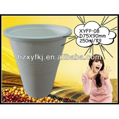 Biodegradable Water Cup 8 oz drinking cups hot cold water juice cornware cups