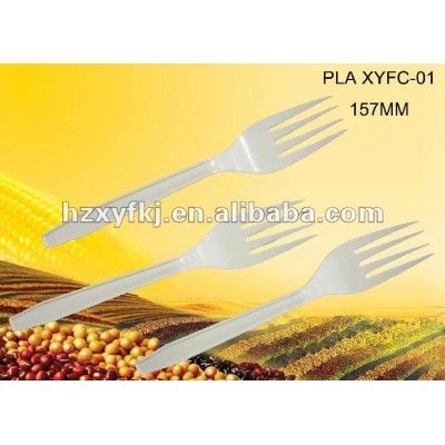 Biodegradable disposable fork