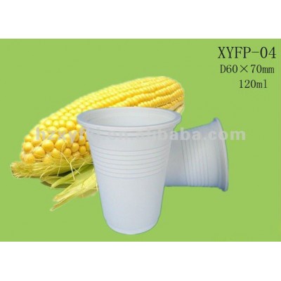 100% biodegradable disposable plastic cups:XYFP-04