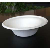 biodegradable disposable plant fibre soup bowls