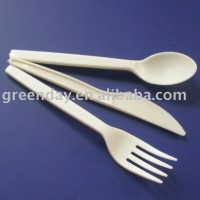 biobased PSM corn starch cutlery