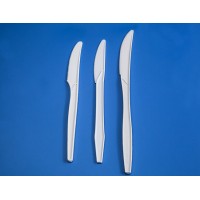 Biodegradable disposable corn starch cutlery 7" cutlery