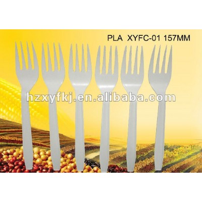 Biodegradable disposable forks