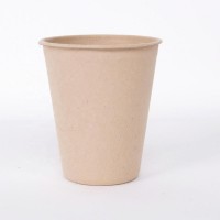 Printing disposable degradable sugar cane pulp paper coffee cups